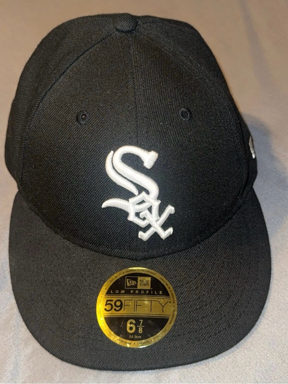 Chicago White Sox New Era Authentic On-Field 59Fifty Fitted Hat Black Size 6 7/8
